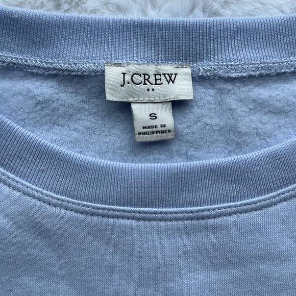 NWT J. Crew Factory Crab Fleece Crewneck Sweatshirt size Small - Picture 2 of 7